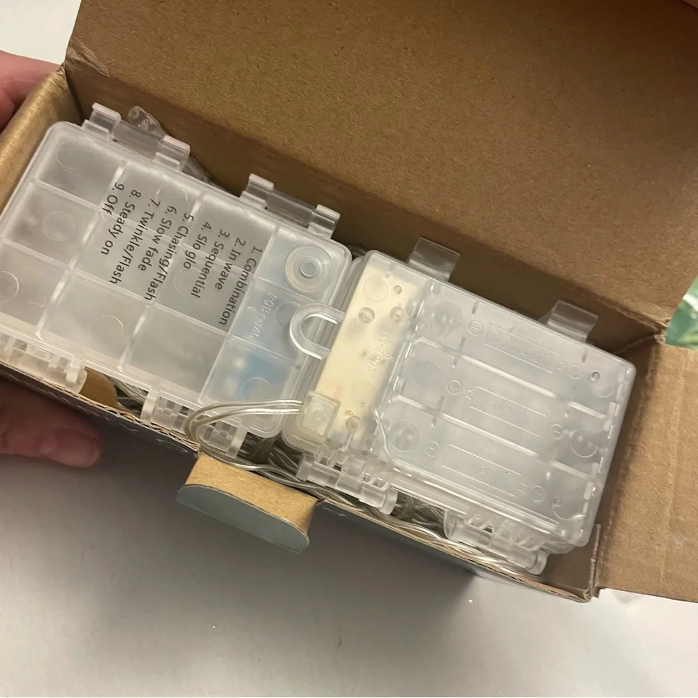 New Indoor/Outdoor Battery Operated LED Lights 36 Feet